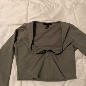 Forever 21 Tops - Army Green Crop Top Forever 21 Tops - Army Green Crop Top